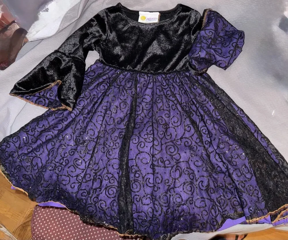 Hocus Pocus Infant Toddler Witch Dress ONLY from California Costumes Collection